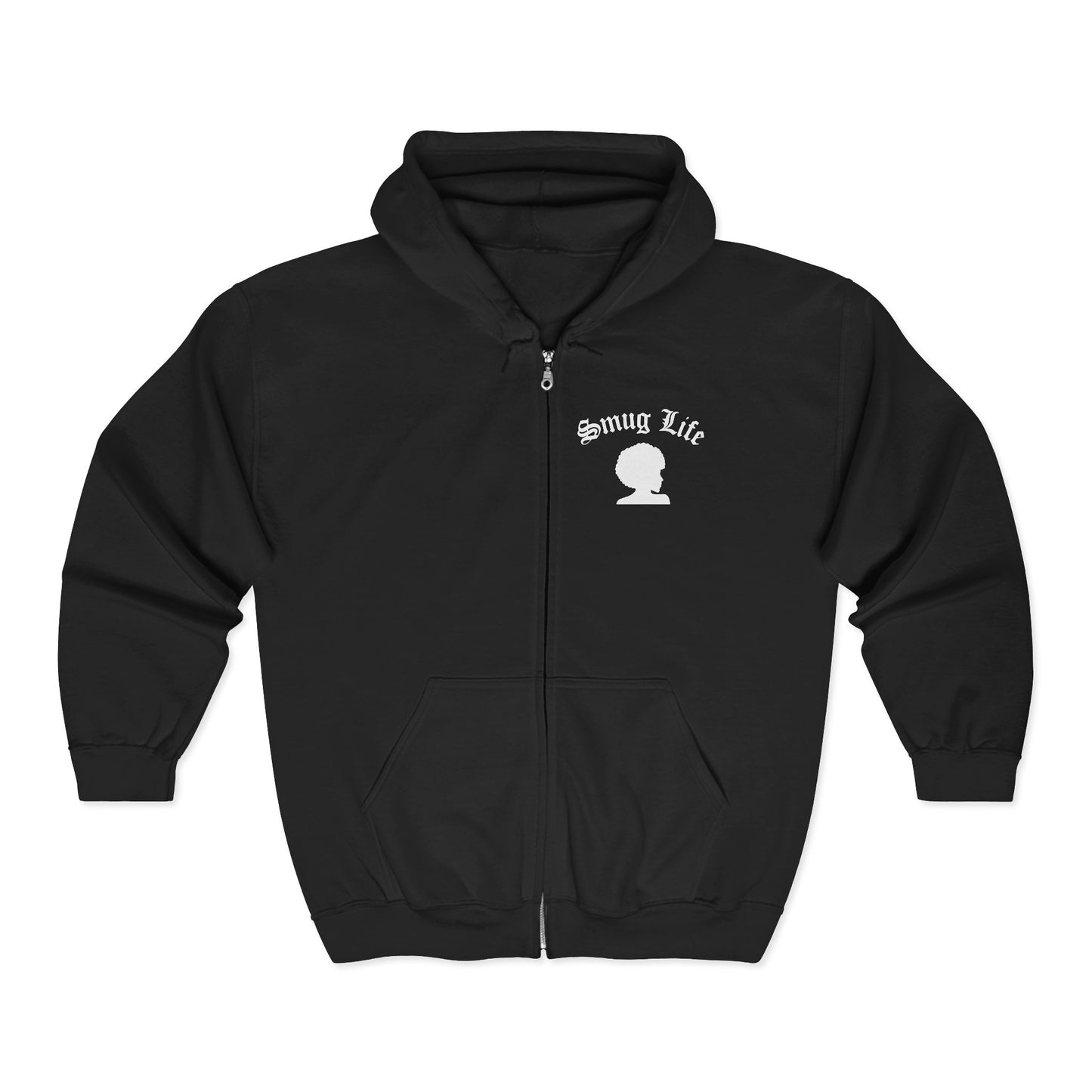 Smug Life Unisex Heavy Blend Full Zip Hoodie - Cozy & Stylish