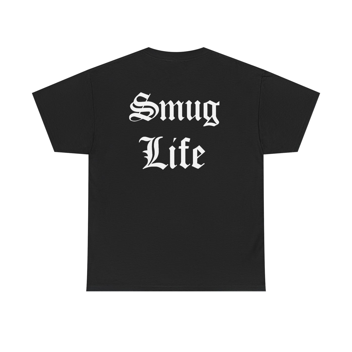 Smug Life Unisex Heavy Cotton Tee – Comfortable Casual Wear for Everyday Style