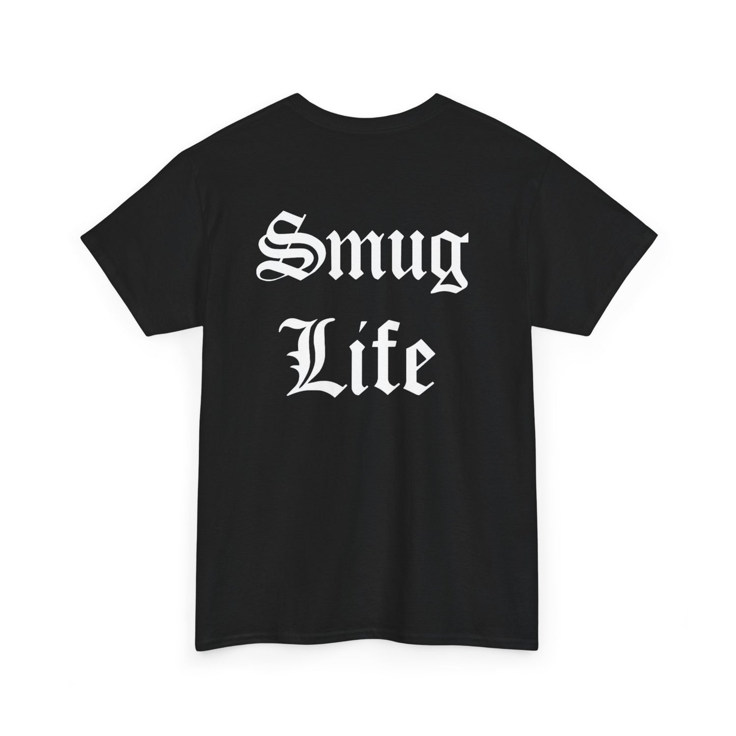 Smug Life Unisex Heavy Cotton Tee – Comfortable Casual Wear for Everyday Style